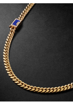 VARON - Malo Gold Lapis Lazuli Chain Necklace - Men - Gold