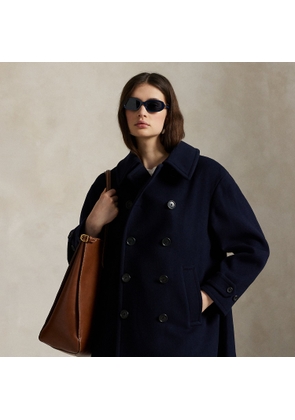 Wool Melton Peacoat