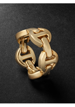 HOORSENBUHS - Dame Tri-Link 18-Karat Gold Ring - Men - Gold - 8