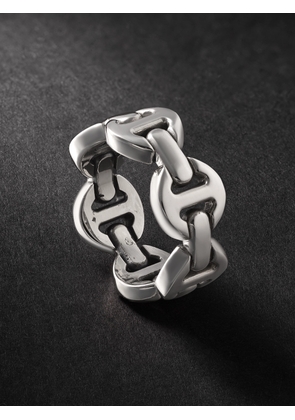 HOORSENBUHS - Tri-Link Sterling Silver Ring - Men - Silver - 9