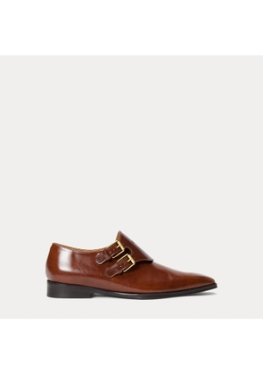 Leather Double-Monk-Strap Loafer
