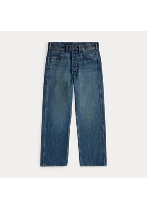 Vintage 5-Pocket Jacquard Denim Jean