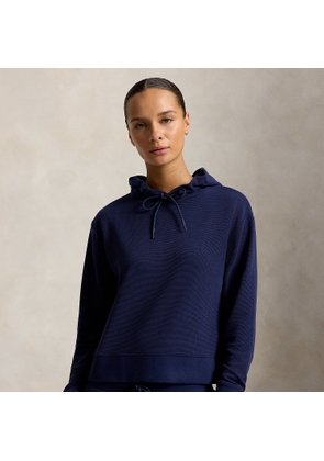 Waffle-Knit Hoodie