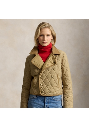 Double-Breasted Quilted Jacket