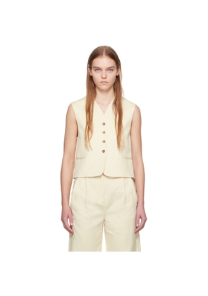 Loulou de Saison Off-White Iba Vest