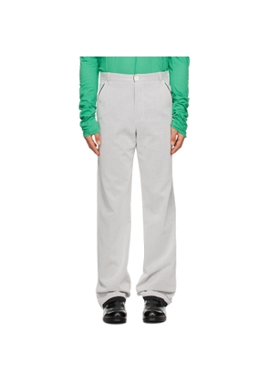 Edward Cuming SSENSE Exclusive Gray Sunset Trousers
