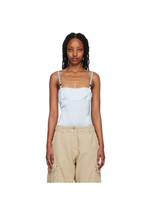 Coperni Blue Paneled Bodysuit