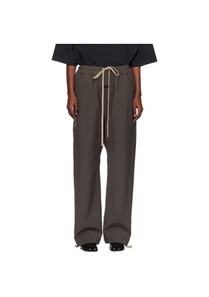 Fear of God Gray Split Knee Trousers