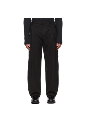 Kiko Kostadinov Black Halics Trousers