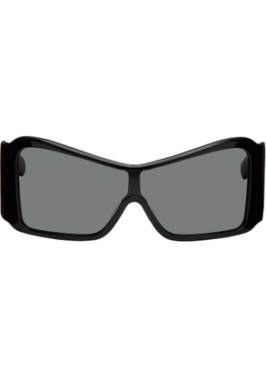 VAQUERA Black Shield Sunglasses