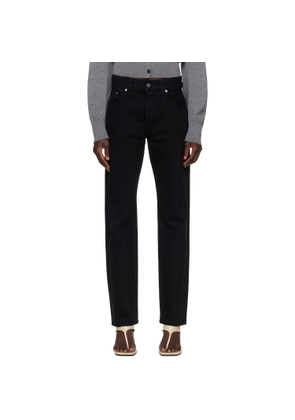 KHAITE Black Callum Jeans