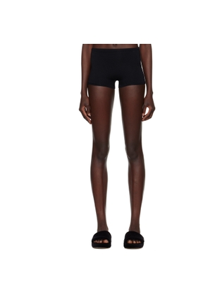 ÉTERNE Black High Waisted Boy Shorts