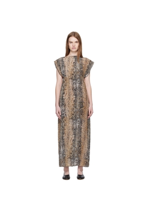 Baserange Beige Rema Maxi Dress