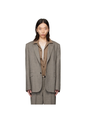 OUR LEGACY Brown Ceremony Blazer