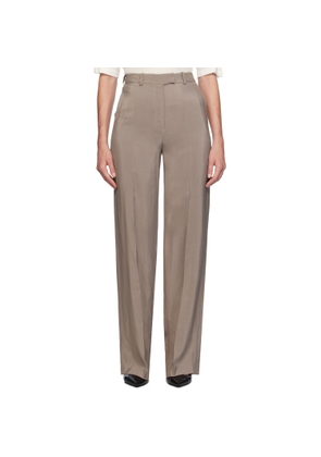 ANINE BING Taupe Dolan Trousers