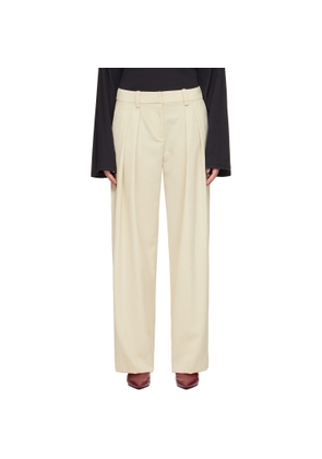 The Frankie Shop Beige Daytona Trousers