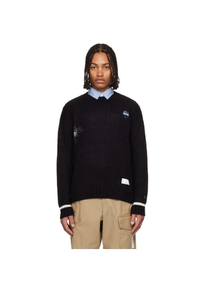 Neighborhood Black Crewneck Sweater