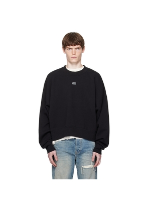 Stolen Girlfriends Club Black Stolen Razor Crew Sweatshirt
