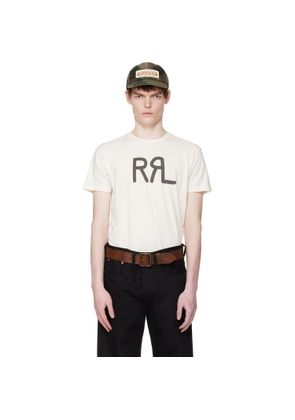 RRL Off-White Ranch Logo T-shirt