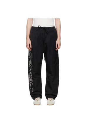 Fear of God ESSENTIALS Black Active Trace Relaxed Drawstring Track Pants