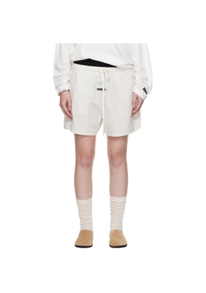 Fear of God ESSENTIALS White Soccer Shorts