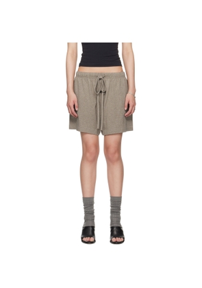 Fear of God ESSENTIALS Brown Soccer Shorts