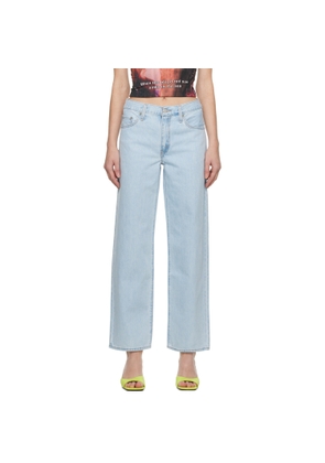 Levi's Blue 80's Mom Jeans