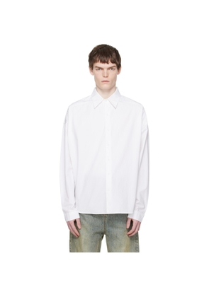 Entire Studios White Miller Shirt