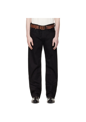 RRL Black Vintage 5-Pocket Selvedge Jeans