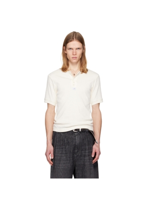 Magliano Off-White 'Nudo' Serafino Henley