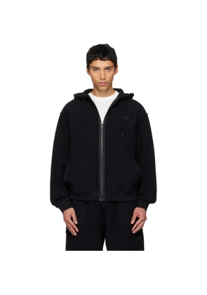MM6 Maison Margiela Black Inside-Out Hoodie