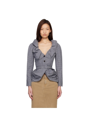 Vivienne Westwood Gray Kendall Blazer