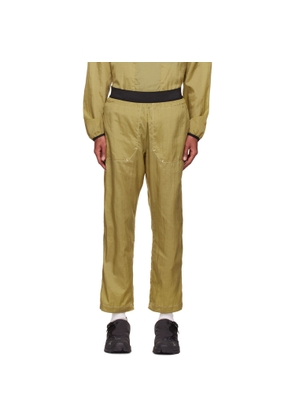 RANRA Yellow Nylon Trousers