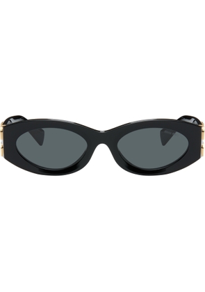 Miu Miu Eyewear Black Miu Glimpse Sunglasses