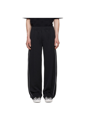 Casablanca Black Raised Monogram Track Pants