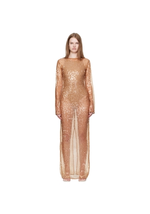 Paris Georgia Tan Thom Maxi Dress