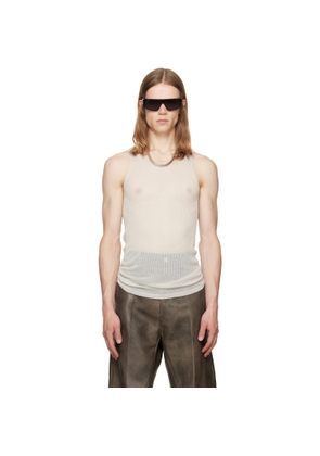 Rick Owens Off-White Tower Pony Tank Top