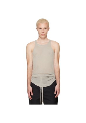 Rick Owens Off-White Tower Basic Rib Tank Top