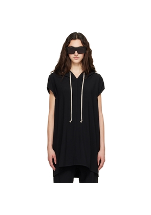 Rick Owens Black Tower Hoodie