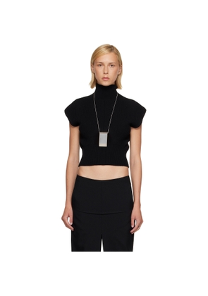 Rick Owens Black Tower SL Turtleneck