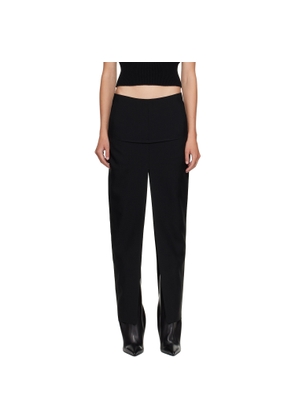 Rick Owens Black Tower Sliced Maxi Skirt