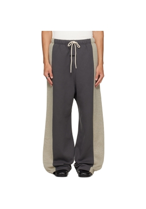 Fear of God ESSENTIALS Gray Paneled Lounge Sweatpants