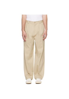 A.P.C. Beige Ricky Trousers