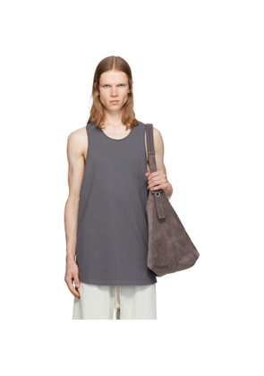 Fear of God ESSENTIALS Gray Ribbed Essential Tank Top