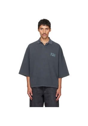Fear of God ESSENTIALS Gray Cropped Polo