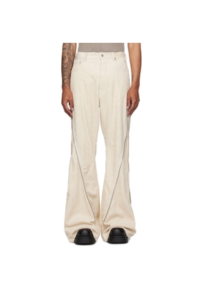 Rick Owens Off-White Concordians Bolan Banana Trousers
