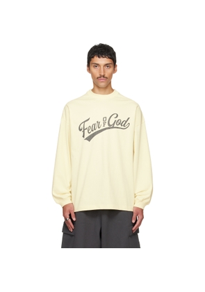 Fear of God ESSENTIALS Yellow Merch Long Sleeve T-shirt