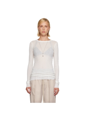 Rick Owens Off-White Tower Rib LS T-shirt