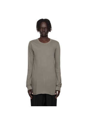Rick Owens Gray Concordians Basic LS T-shirt