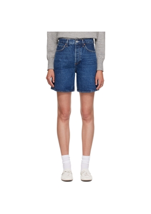AGOLDE Blue Dame Denim Shorts